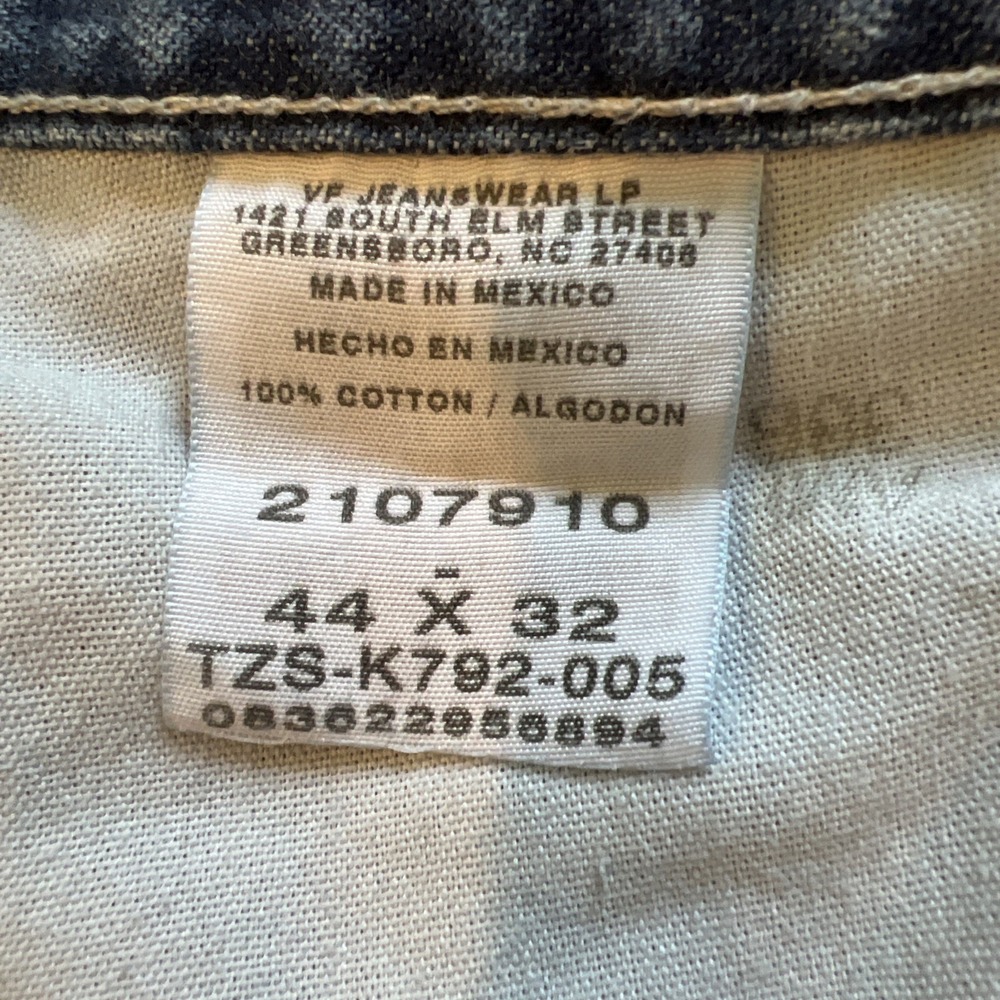 Vintage Y2K Lee Dungarees Carpenter Jeans Tag Size 44x32 (44x31) VF Jeanswear - Picture 8 of 16